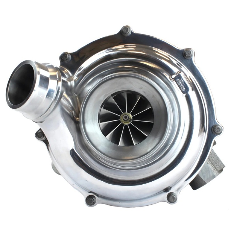 Ford PowerStroke Turbocharger - Industrial Injection - XR2 Upgraded - Polished Housing - `17-`19